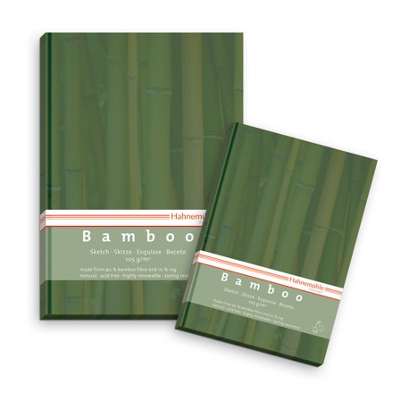 Bamboo skicirka trde platnice 105g. 64 listov