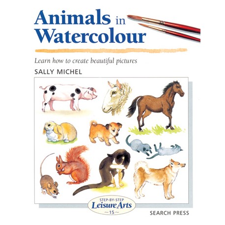 Knjiga LA 15 Animals in watercolour