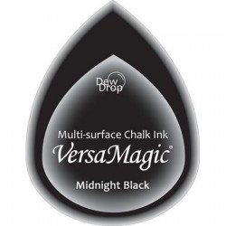 Versa Magic blazinica solza 24 x 38mm, Midnaight black