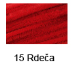  Kosmate žičke 50cm, Rdeča 10 kosov (art. 744-15)