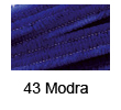  Kosmate žičke 50cm, Modra 10 kosov (art. 744-43)
