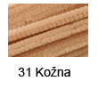  Kosmate žičke 50cm, Kožna 10 kosov (art. 744-31)