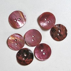 Gumbi roza 15mm, set 15