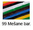  Kosmate žičke 50cm, Mešane barve 10 kosov (art. 744-99)