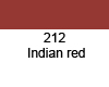  Pastelne barvica 212 Indian red (art. CR472 12)