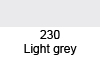 Pastelne barvica 230 Light grey (art. CR472 30)