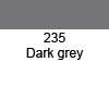  Pastelne barvica 235 Dark grey (art. CR472 35)