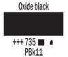  Amsterdam akril 120ml, 735 Oxide Black (art. 17097352)