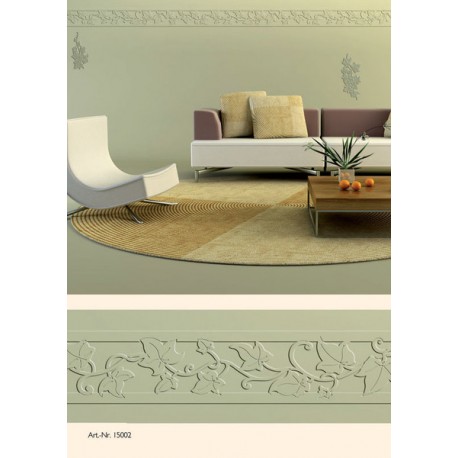 3D bordura 6m + 1x dekor Listi