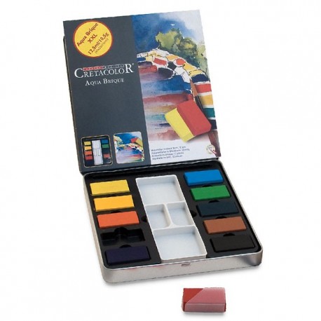 Aqua Brique akvareli set 10