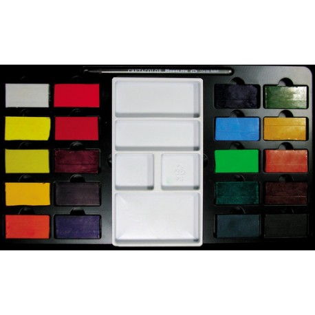 Aqua Brique akvareli set 20