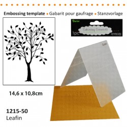 Embossing plošča Drevo 10,8 x 14,5cm