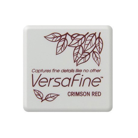 VersaFine blazinica 33 x 33mm, Crimson rdeča