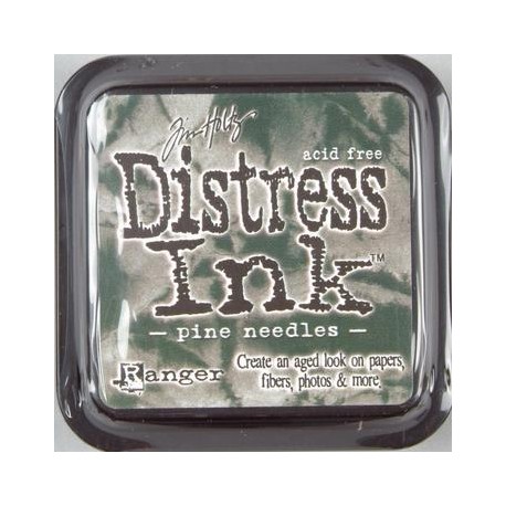 Tim Holtz Distress blazinica 5 x 5cm, Pine needles