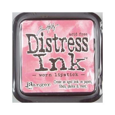 Tim Holtz Distress blazinica 5 x 5cm, Worn lipstick