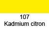  Karmina umetniške barvice, 107 Kadmium citron (art. CR271 07)