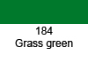  Karmina umetniške barvice, 184 Grass green (art. CR271 84)