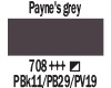  ArtCreation olje 200ml, 708 Payne siva (art. 9016708M)