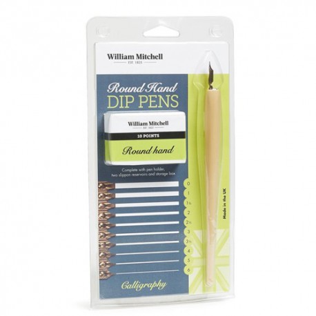 William Mitchell Round Hand Dip pens SQ set