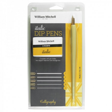 Italic pen kaligrafski komplet za levičarje
