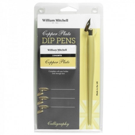 William Mitchell kaligrafski Copperplate komplet