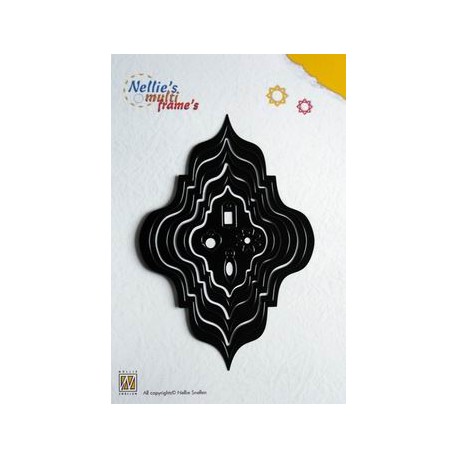 Nellies noži okvirji Vzhodni oval