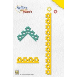 Nellies noži Koti, bordura Snežinke