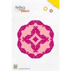 Nellies noži okvirji Okrogli listi