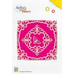 Nellies nož okvirji, Kvadrat z metulji