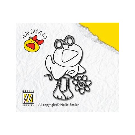 Štampiljka Živali Piščanec š.35mm x v. 50mm 001