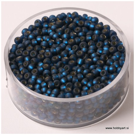 Perle Rocailles 2,6mm sr. sredica mat Montan mod., 17g