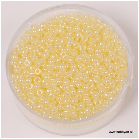 Miyuki perle 2,2mm, Perla Jonquil 10g.