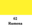  Mucki prstne barve 150ml, 02 Rumena (art. K23102)