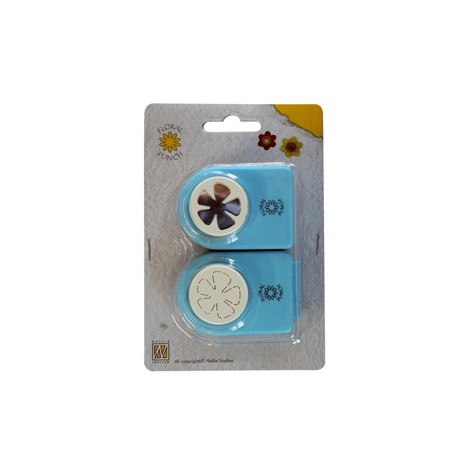 Nellies Luknjač + embossing Roža , manjši