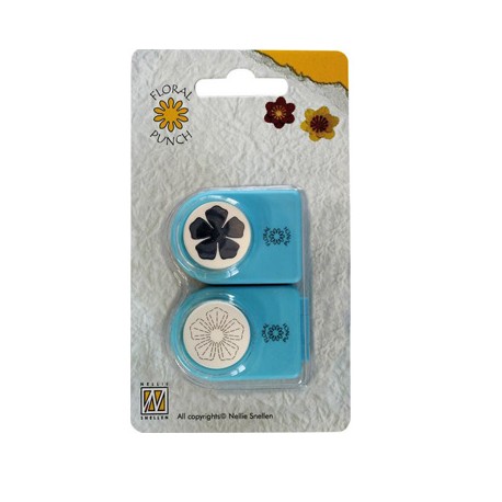 Nellies Luknjač + embossing Vrtnica, Srednji