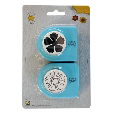 Nellies Luknjač + embossing Vrtnica , Jumbo