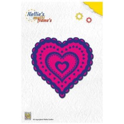 Nellies noži okvirji, Srca