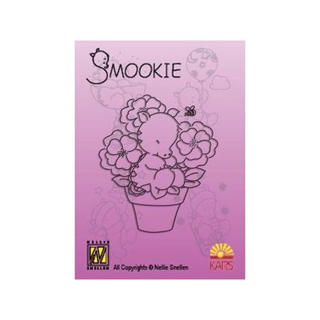 Nellies štampiljka Smookie 002 š. 55 x v.65mm