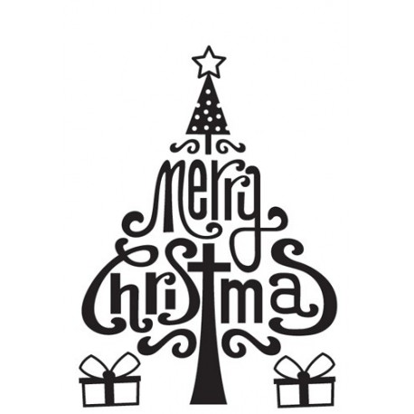 Nellies embossing mapa 106 x 150mm, Mary Christmas