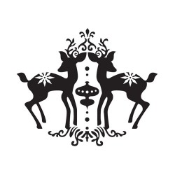 Nellies embossing mapa 106 x 150mm, Jelenčka