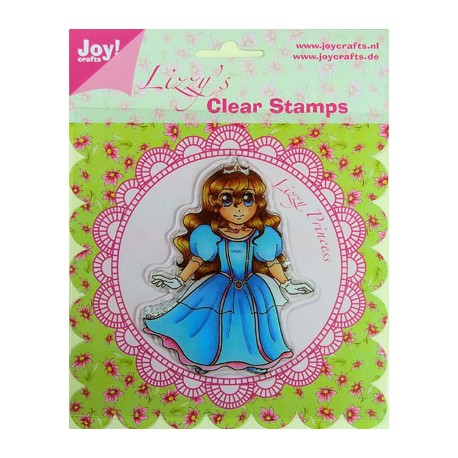 Štampiljka Lizzy Princeska cca 70 x 90mm
