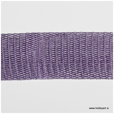 Organza Žice 20mm x 1m, Vijolična