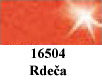  Marker za porcelan in steklo z bleščicami 04 Rdeča (art. K16504)