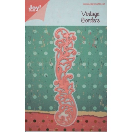 Šablona za rezanje in embossing bordura Vijuga 25 x 125mm