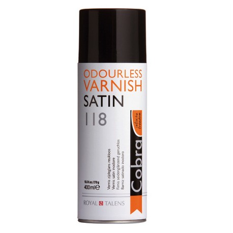 Cobra zaščitni lak v spreju 400ml Saten