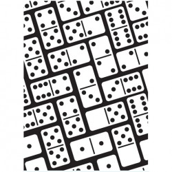 Embossing mapa 10,8 x 14,6cm, Domine