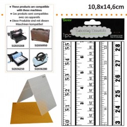 Embossing mapa 10,8 x 14,6cm, Ravnila