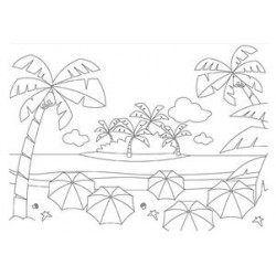 Embossing mapa 10,6 x 15cm, Morje