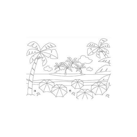 Embossing mapa 10,6 x 15cm, Morje