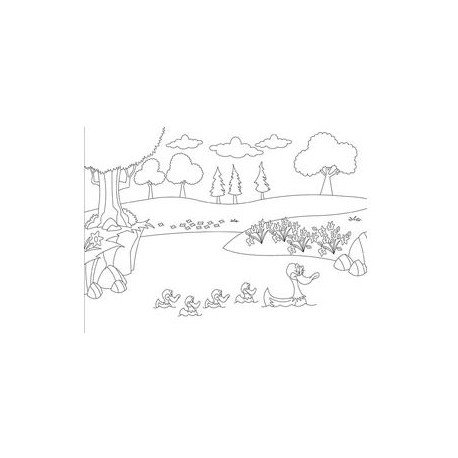 Embossing mapa 10,6 x 15cm, Račke